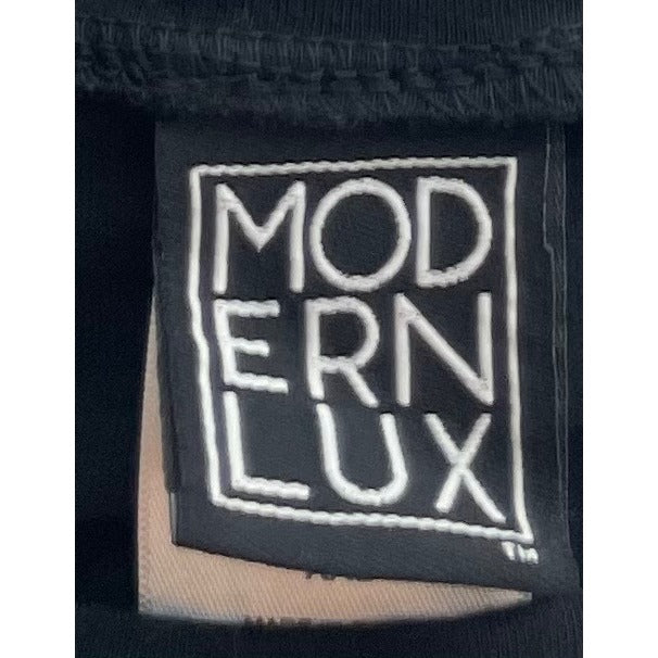 Modern Lux Women's Size XXL Black Graphic Crew Neck "Wanderlust" Cactus T-Shirt