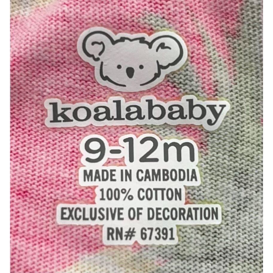 Koala Baby Girl's Size 9-12 Months Pink/Yellow/Green Pineapple Print Mini Skirt