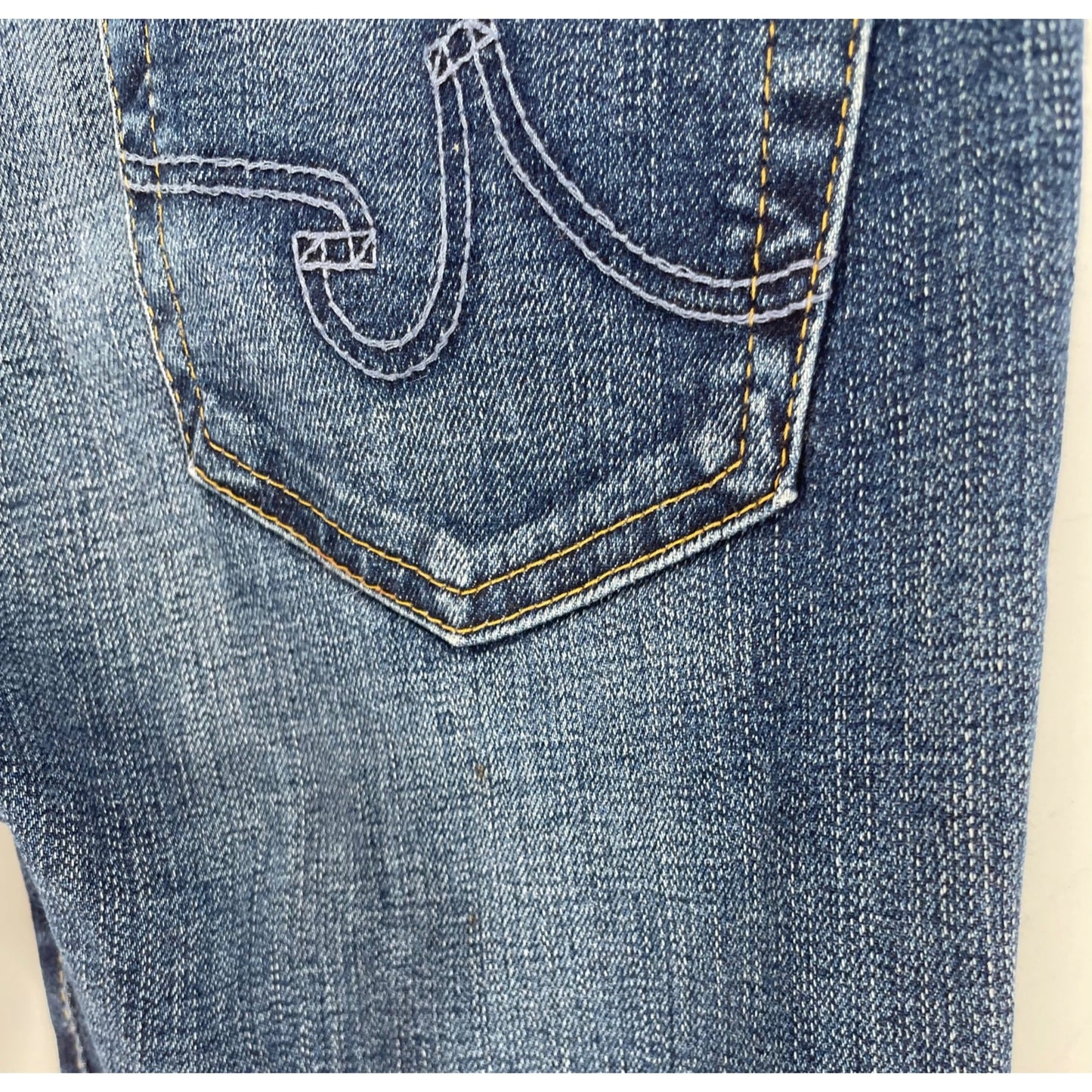 Adriano Goldschmied Women's Size 24R The Farrah High-Rise Skinny Denim Blue Jeans