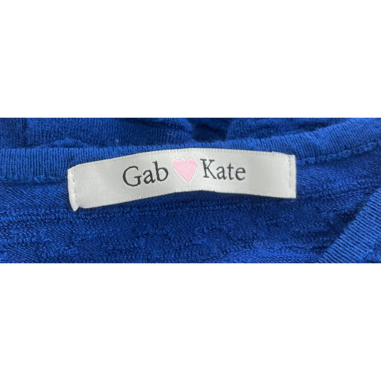 Gab & Kate Women's Size Medium Cobalt Blue Sleeveless Midi Dress