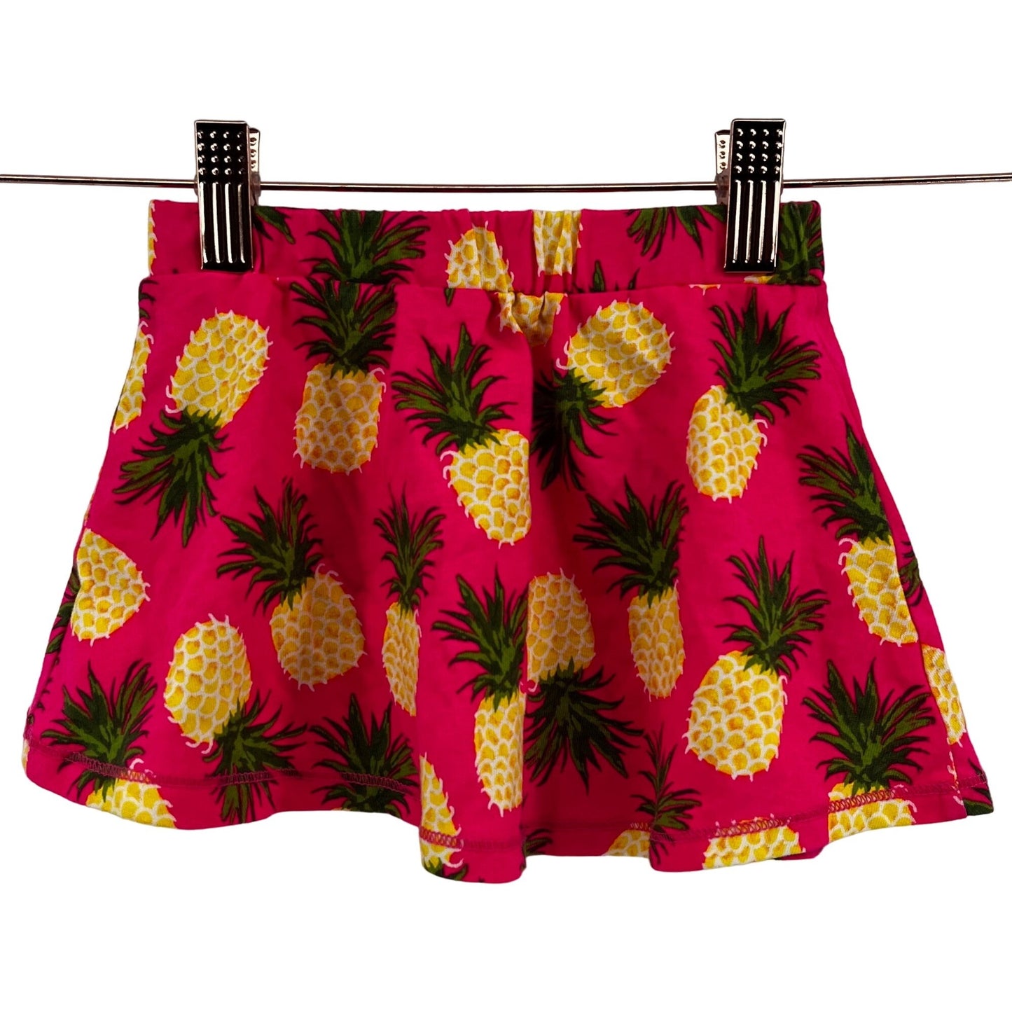 Koala Baby Girl's Size 9-12 Months Pink/Yellow/Green Pineapple Print Mini Skirt