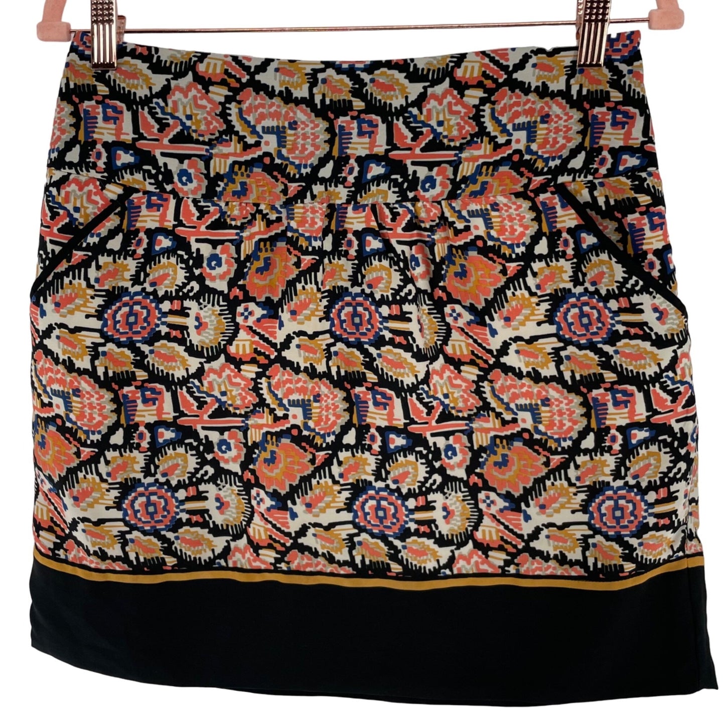 Dalia Collection Women's Size 2 Multi-Colored Mini Skirt
