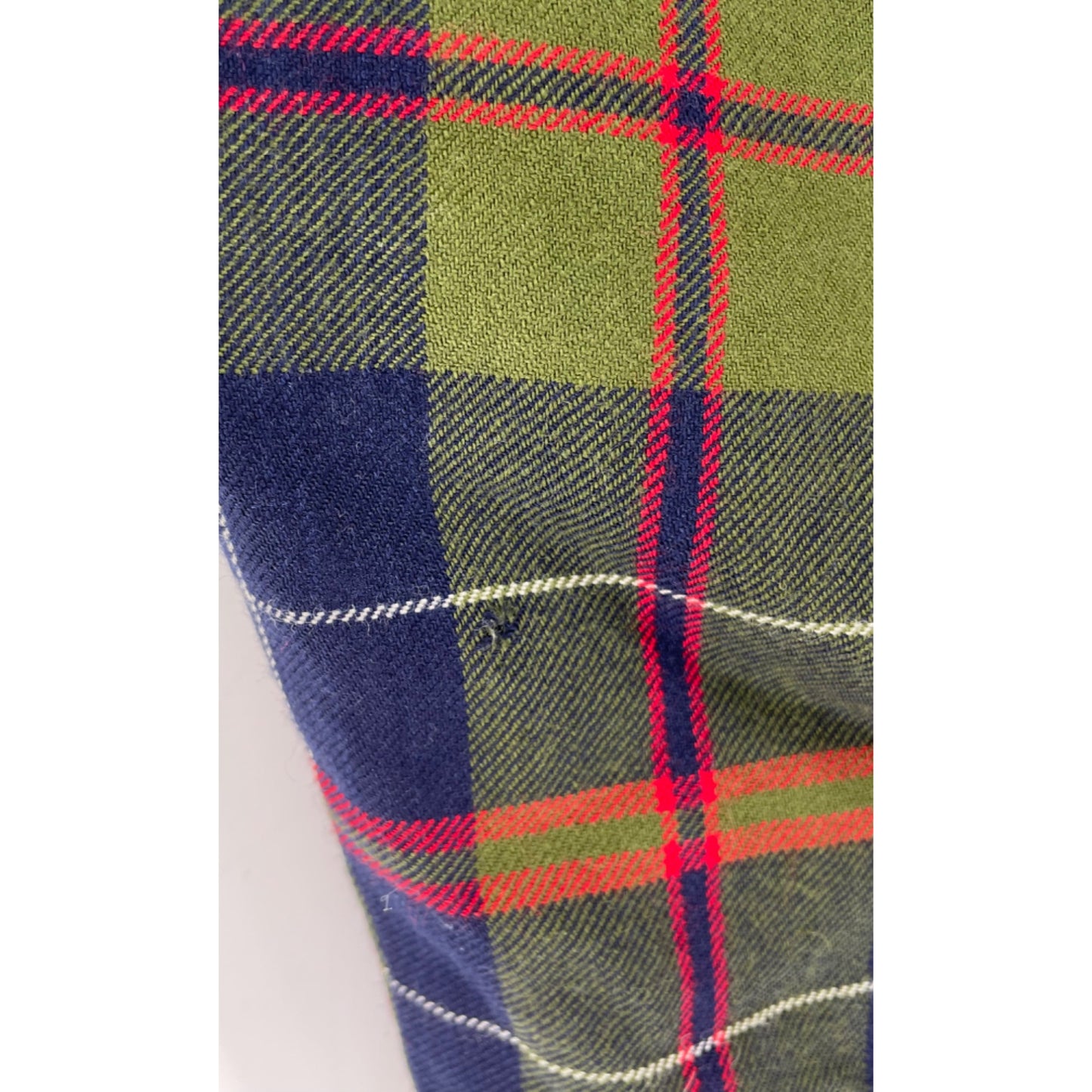 J. Crew Women's Size 6 Olive Green, Navy & Red Plaid Pants