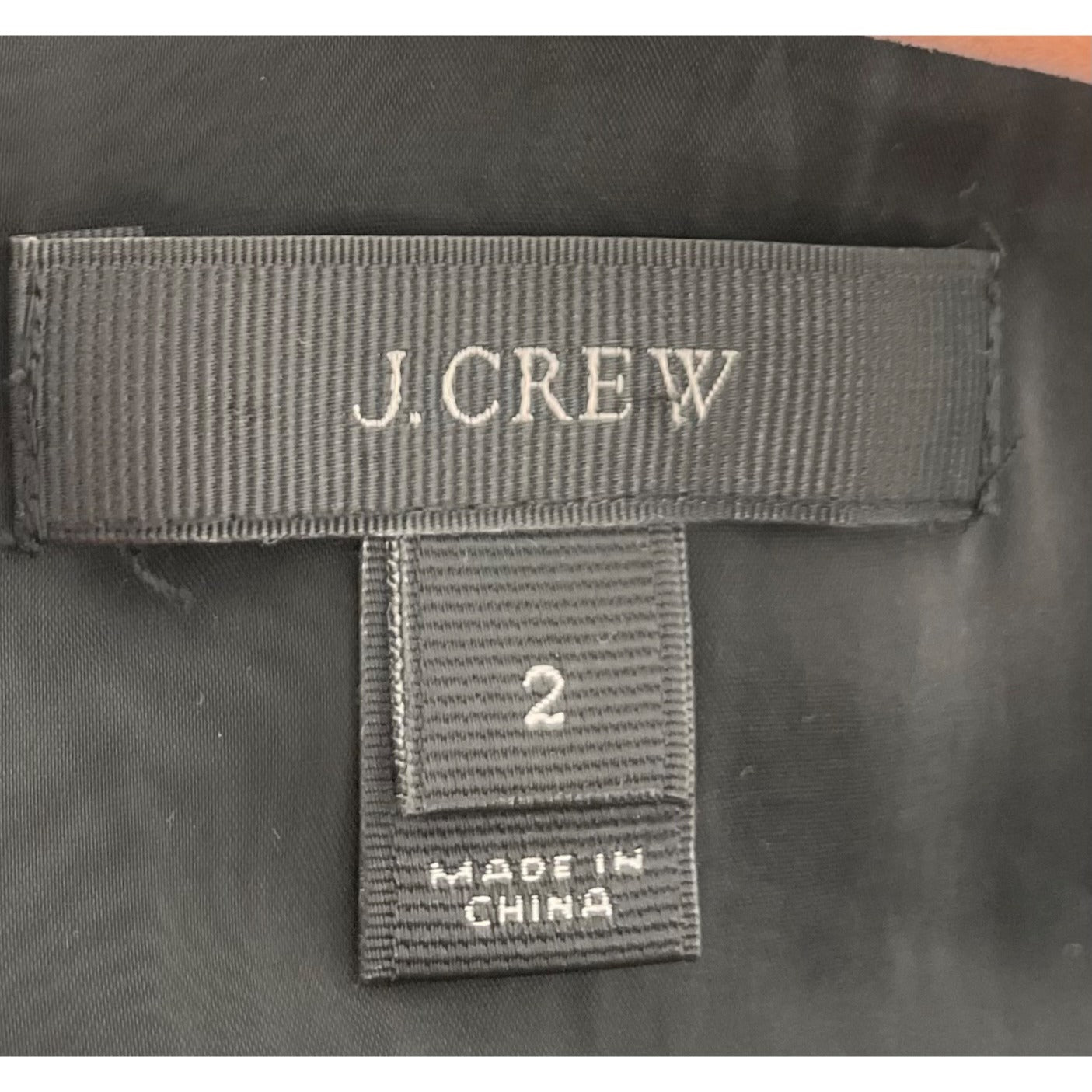 J. Crew Women's Size 2 Black Sleeveless Business Wool Sheath Dress