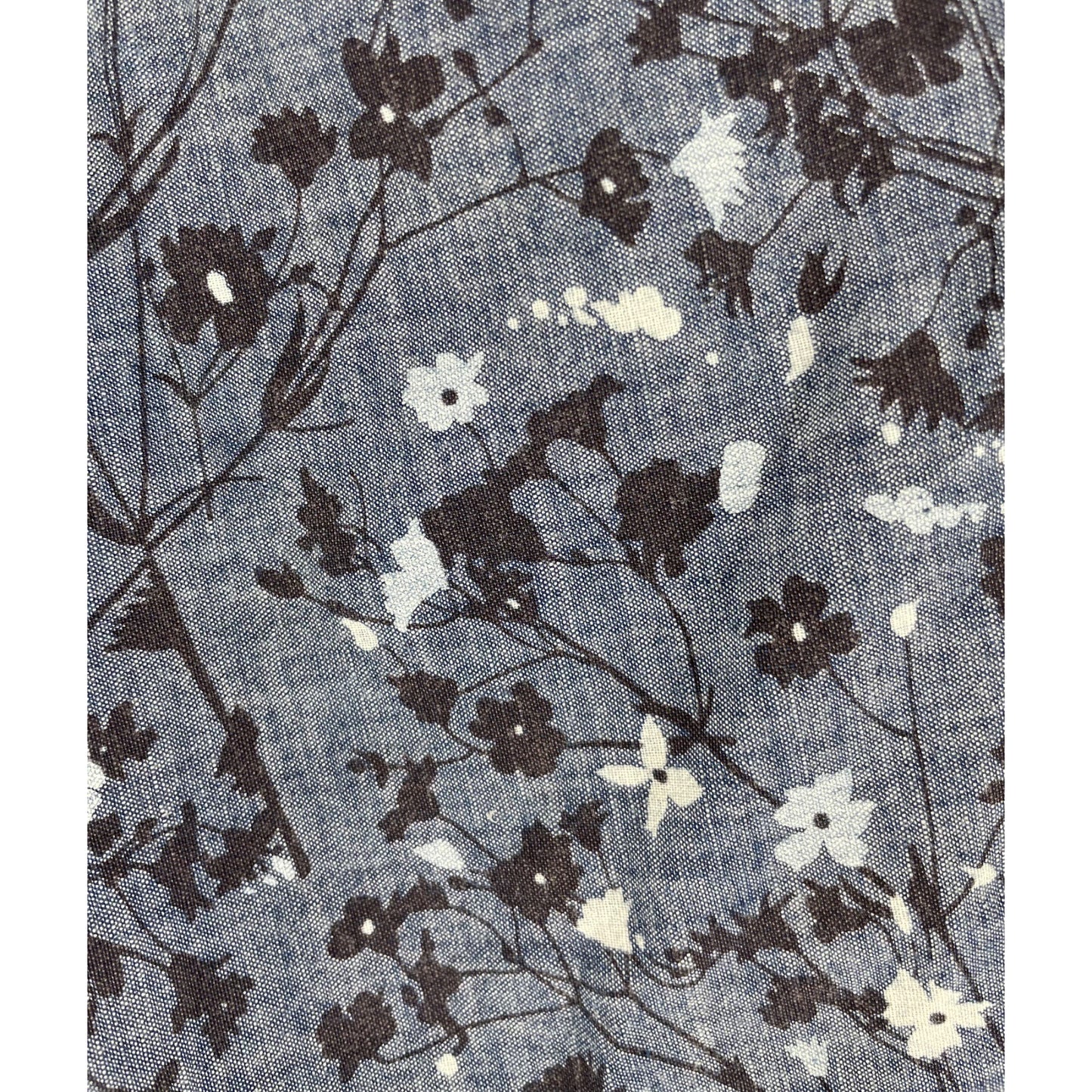 GAP Women's Size 8R Blue/Navy Floral Print Shorts