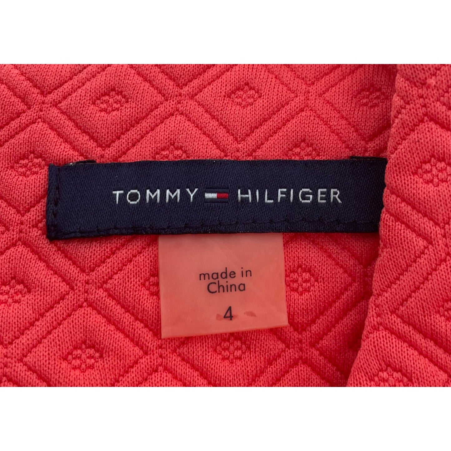 NWOT Tommy Hilfiger Women's Size 4 Coral Pink Sheath Tank Dress