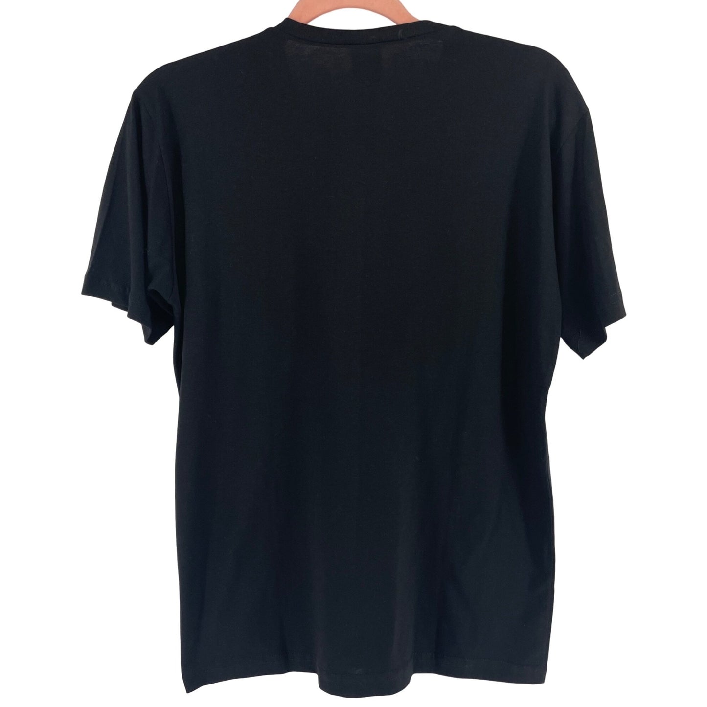 Porto Blue Men's Size Medium Black/Gold Ephesians 6:11 Graphic Shirt in Spanish