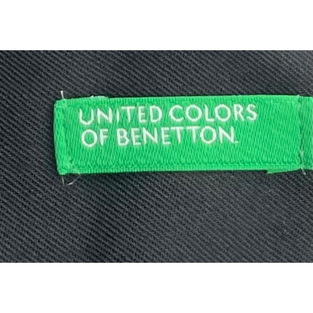 United Colors Of Benetton Women's Size 42 Black Pencil Skirt
