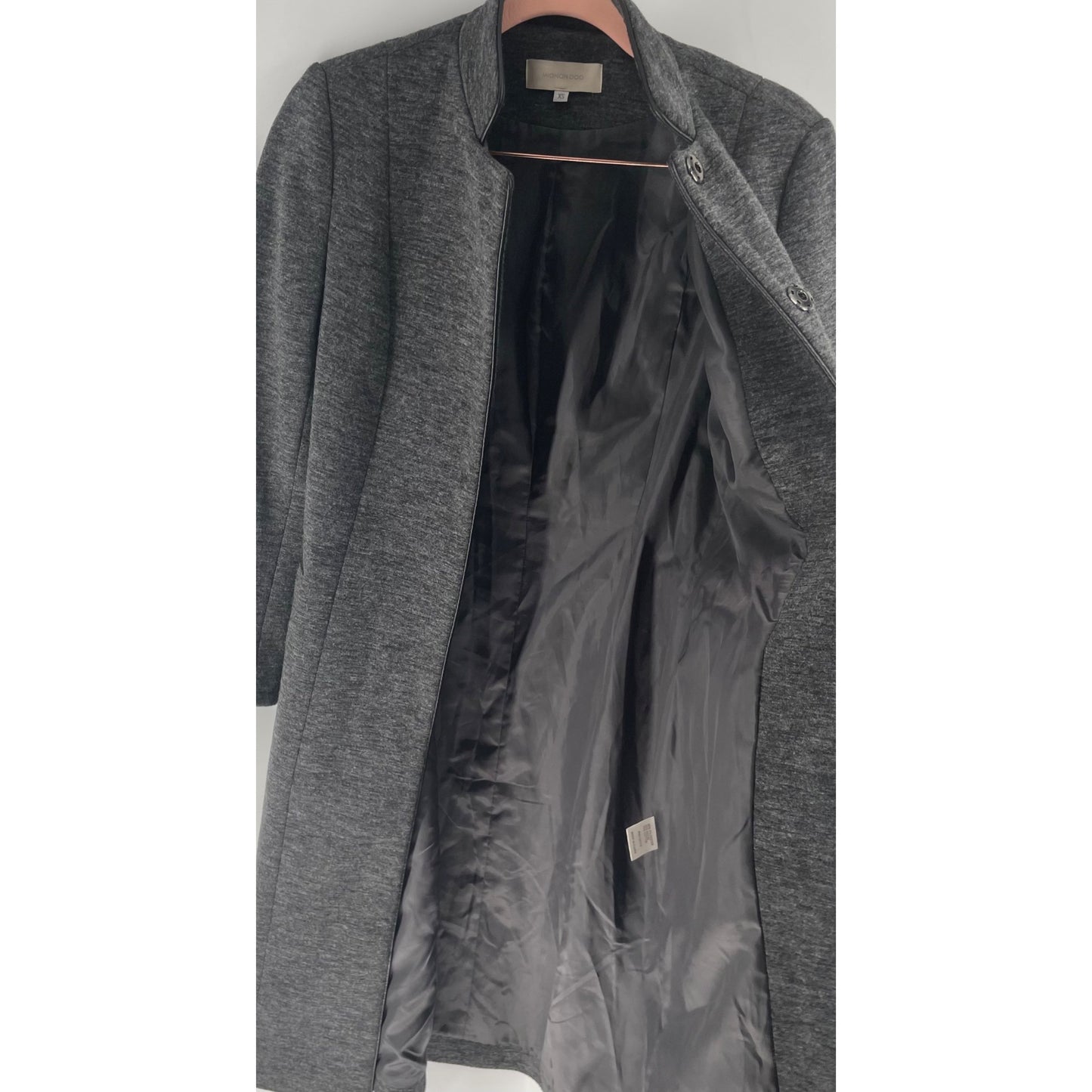 Mignon Doo Women's Grey Trench Coat