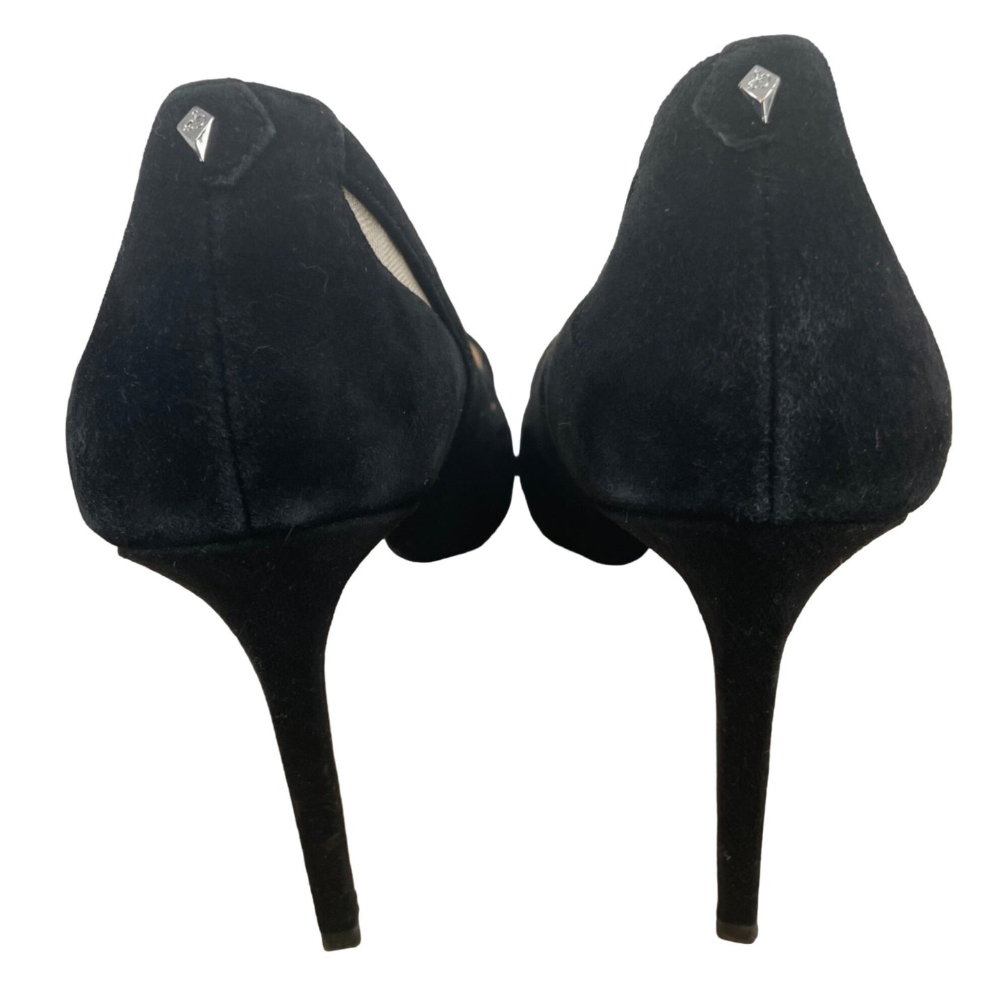 Sam Edelman Women's Size 9 Stiletto 4" Suede Heel Heel W/ Mesh Detailing