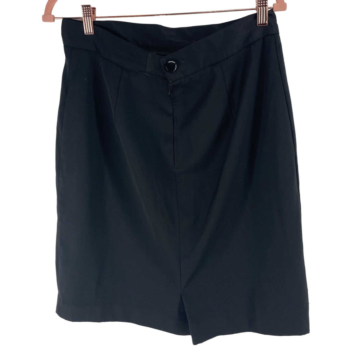 Genny Women's Large Black Midi Skirt