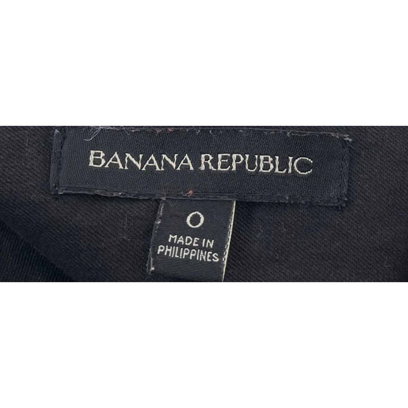 Banana Republic Women's Size 0 Black Pencil Skirt