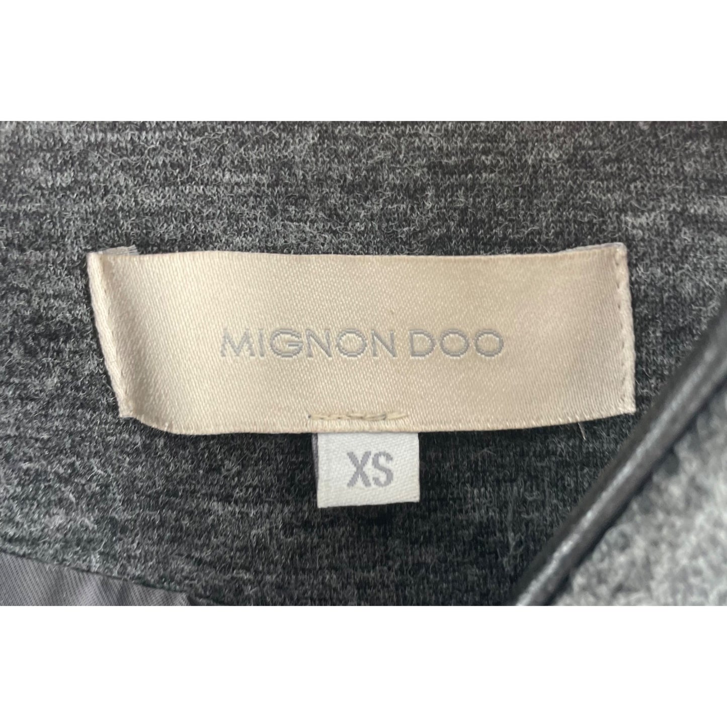 Mignon Doo Women's Grey Trench Coat